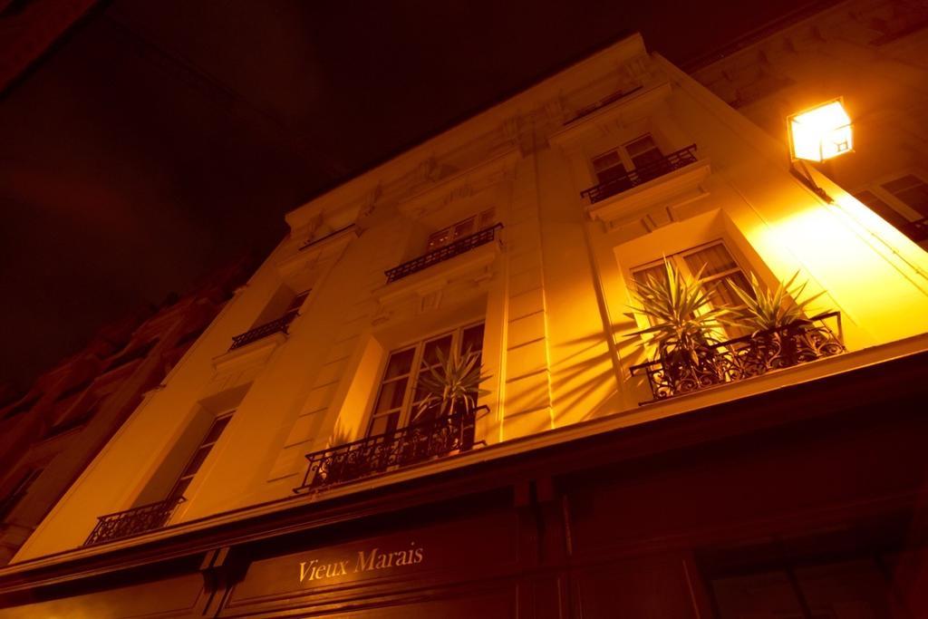 Hotel Du Vieux Marais Париж Экстерьер фото